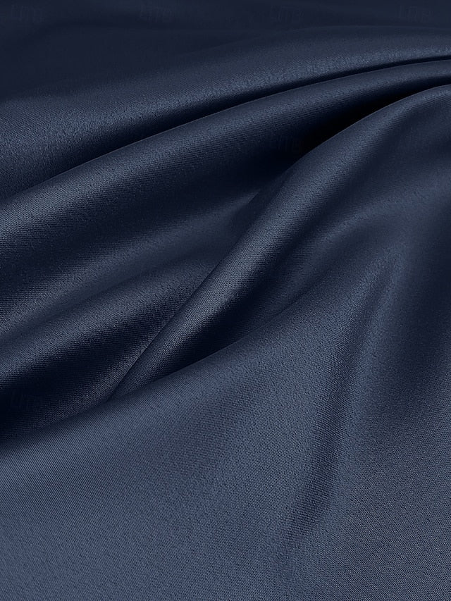 Dress Red Bride A-Line Blue Collar Mother the Elegant Shirt of