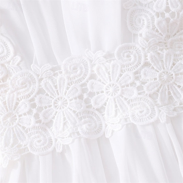 Girls' Princess Lace Kid's Girl Flower Dress