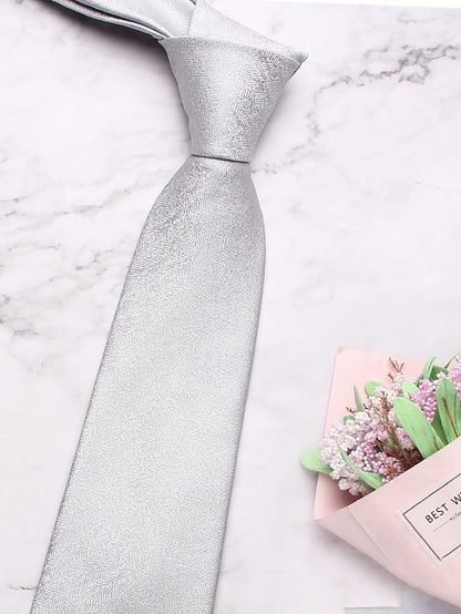 Men's – Polyester Herringbone Tie Stylish Christmas