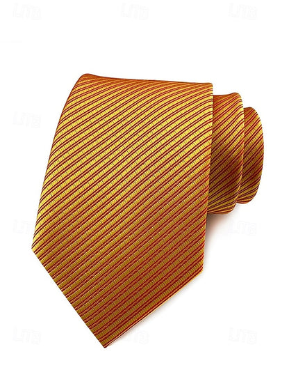 tie Men's striped satin