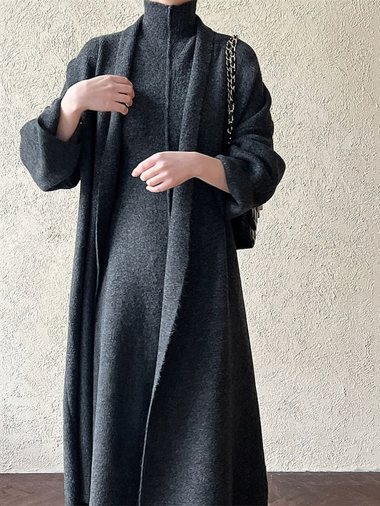 Women's Long Dress Maxi Dress Sweater Dress Knit Dress