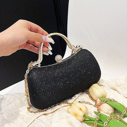 Sac à main en cuir pour femme, pochette de soirée en PU
