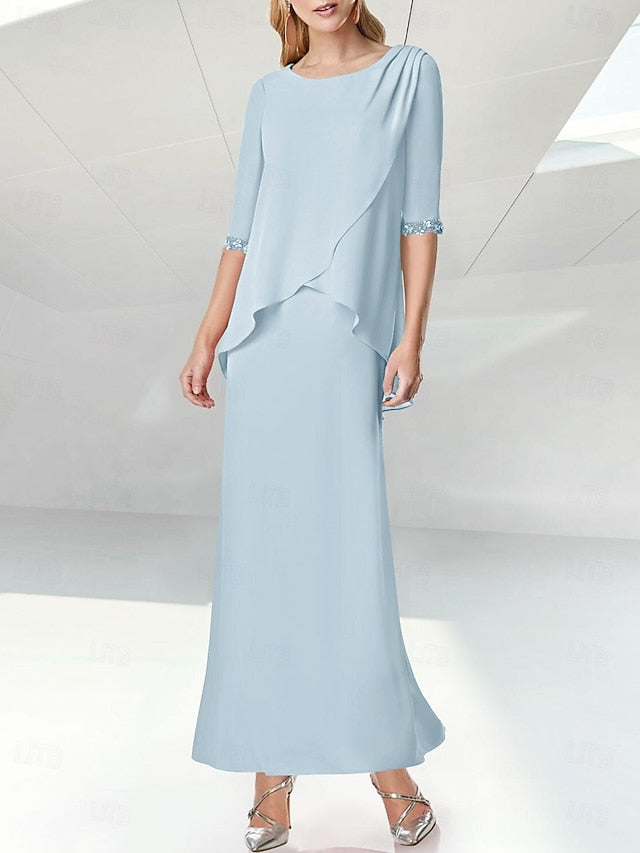 of Wedding Elegant the Jewel Mother Beach Sheath Dress Bride