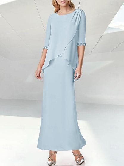 of Wedding Elegant the Jewel Mother Beach Sheath Dress Bride