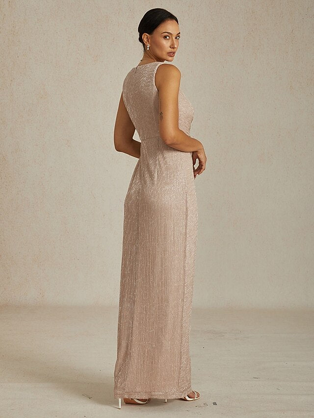 Women's Maxi Dress Chiffon Dress Wrap Dress Pleated Dress