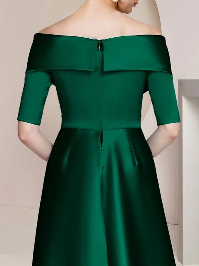 Formal of Elegant Wedding Sheath Mother Bride Guest Dress the