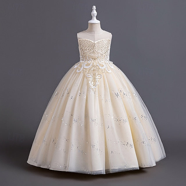 Princess Girl Dress Girls' Kid's Flower