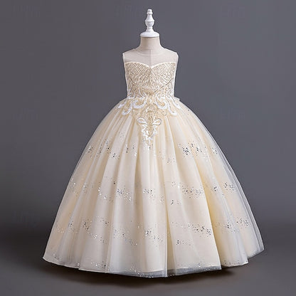 Princess Girl Dress Girls' Kid's Flower