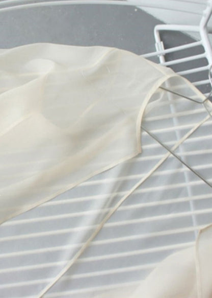 Cardigans UPF 50+ Organza Abricot Été Magnifique