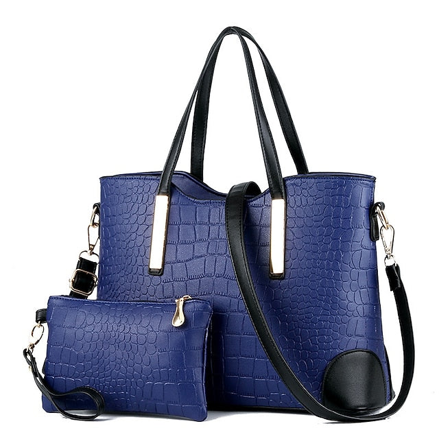 Boston Schultertasche PU Handtasche Damen Crossbody