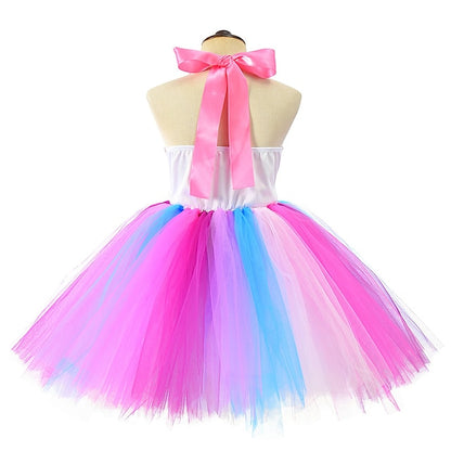 Little Girl Ariel Mermaid Tail Aqua Princess Flower