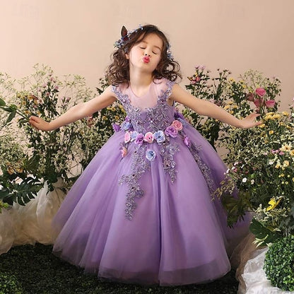 Flower Girls' Dress Princess Kid's Girl