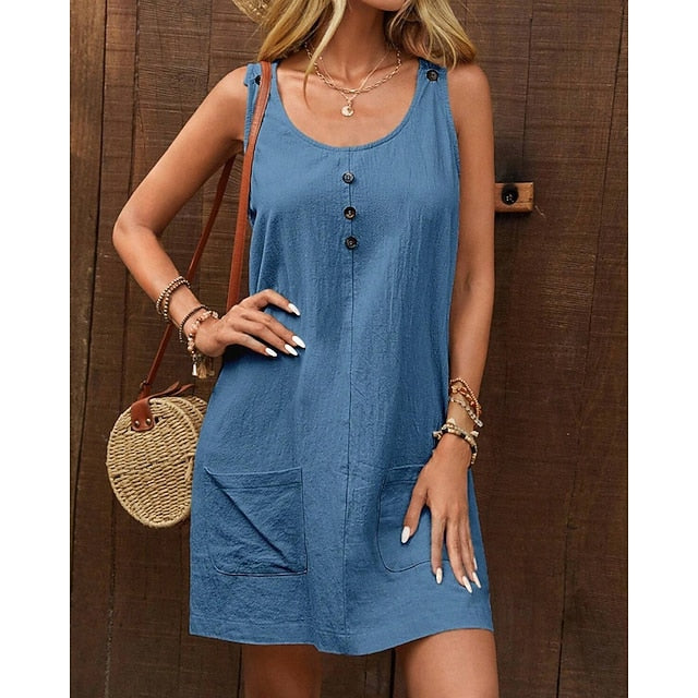 Women's Mini Dress Casual Dress Tank Dress Fashion Modern