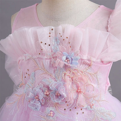 Flower Dress Princess Girl Kid's Girls'