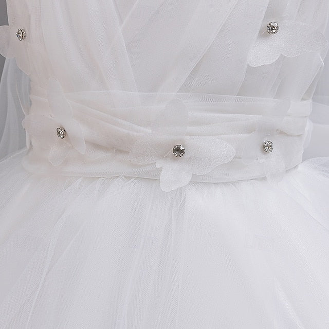 Girls' Wedding Girl Party Dress Flower Formal