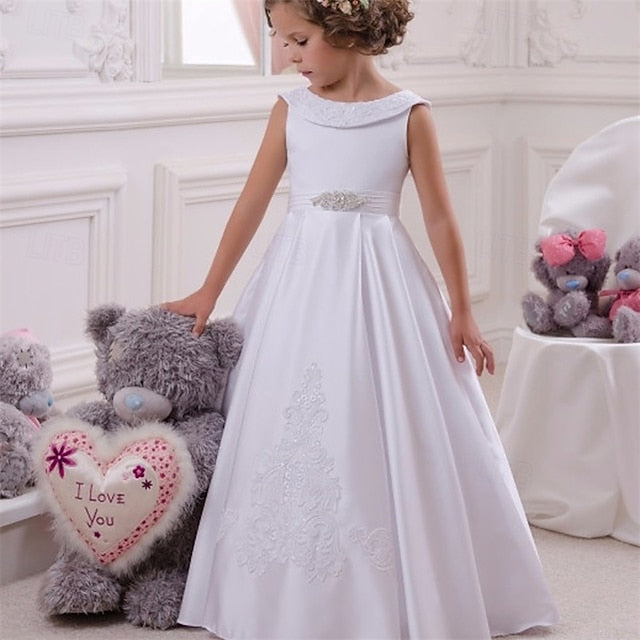 Dress Girl Lace Flower Girls' Kid's Formal