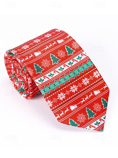 – Festive Holiday Neckwear Christmas Men's Ties and Fun