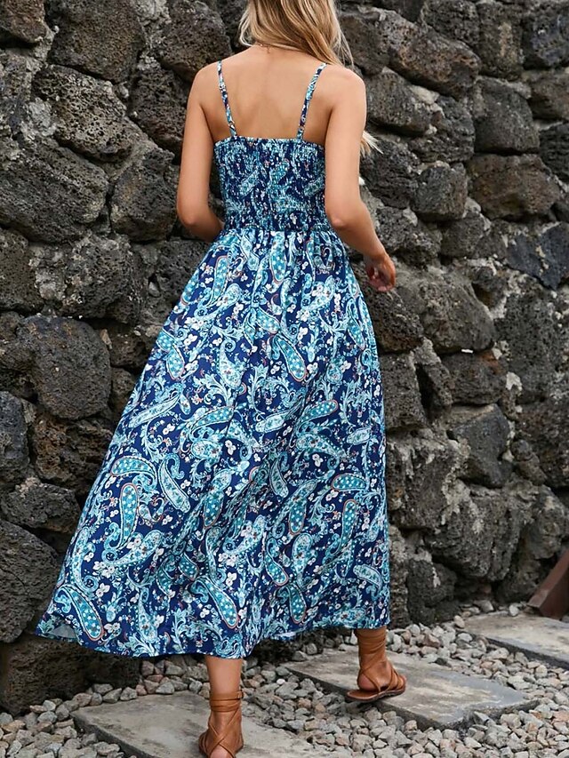 Women's Midi Dress Casual Dress A Line Dress Slip Dress