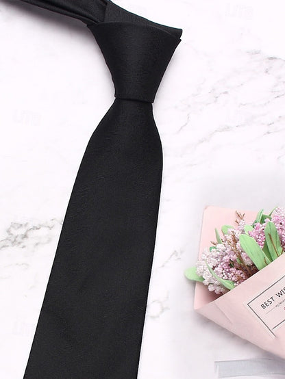 Men's – Polyester Herringbone Tie Stylish Christmas
