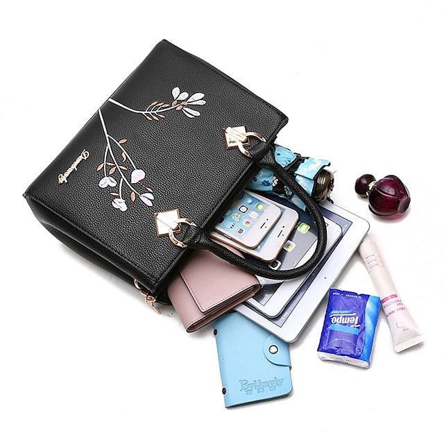 Tasche Schulter Damen Handtasche Crossbody PU