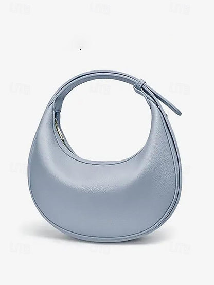 Crescent Elegant Shoulder - Bag Women's White Stylish