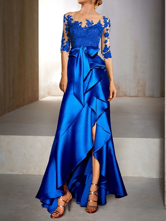 Wedding Elegant Dress Gown Evening Mermaid Fall Guest