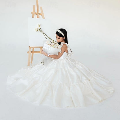 First Dress Formal Girl Girls' Communion Flower