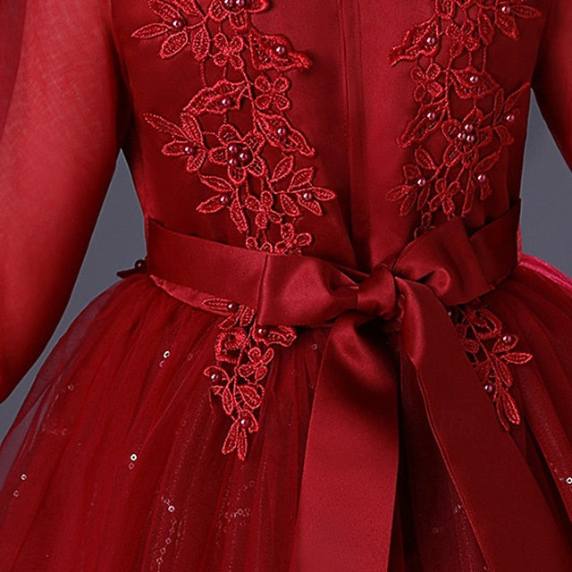 Girl Princess Girls' Kid's Flower Dress