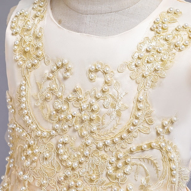 Girls' Flower Dress Girl Party Wedding