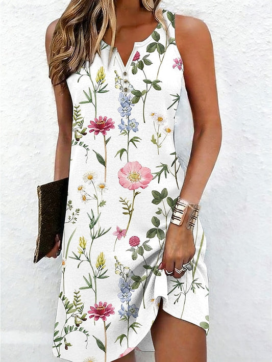 Women's Mini Dress Sundress Shift Dress Summer Dress Off