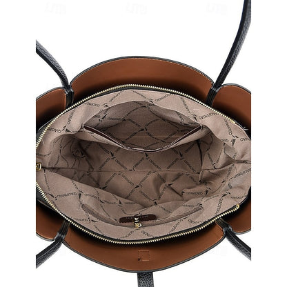 Leder Grün Tasche Tote Faux Damen