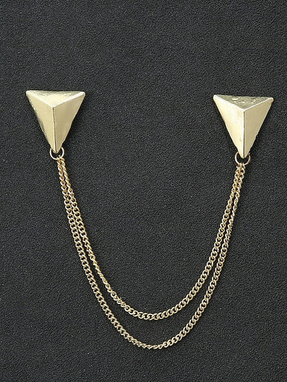 Christmas Reindeer Men's Collar Pins Elegant – Alloy