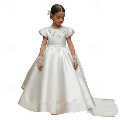 Flower Dress First Girls' Party Communion Girl