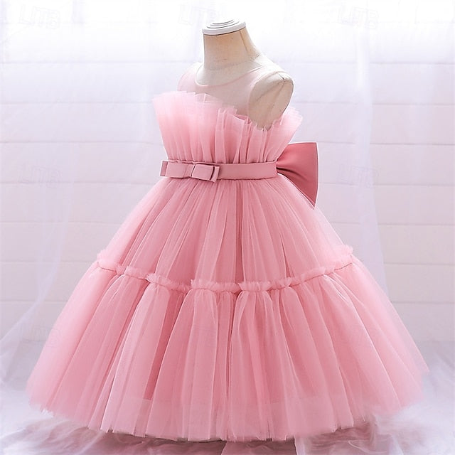 Princess Girls' Flower Girl Kid's Dress