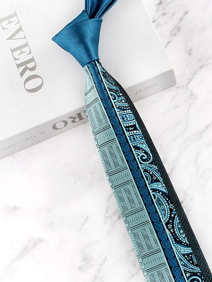 with Classic Necktie Men's Polyester Pattern