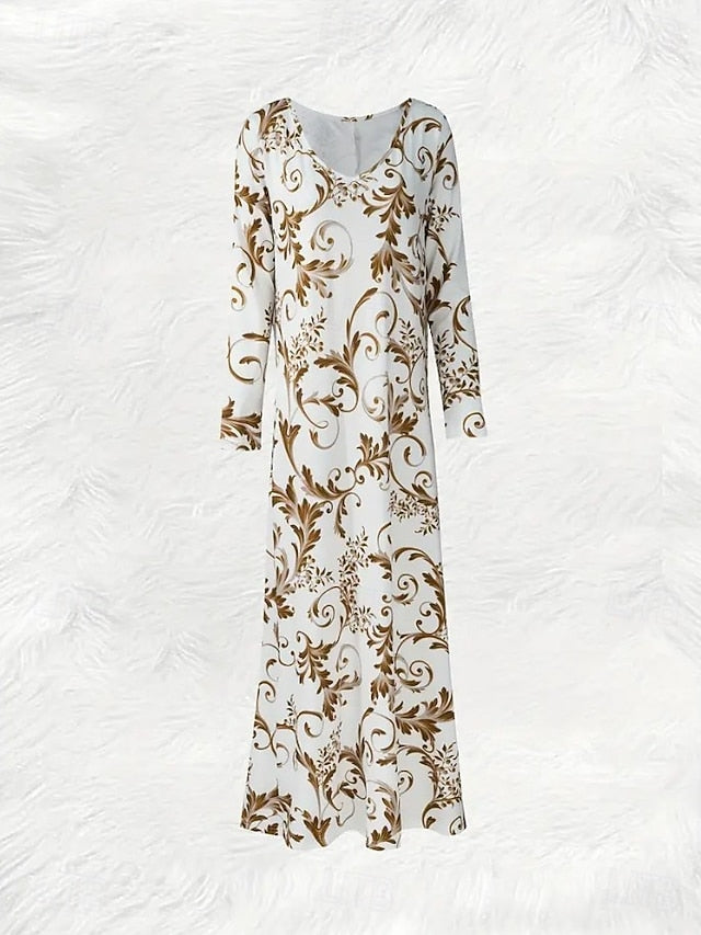 Women's Midi Dress T Shirt Dress Tee Dress A Line Dress