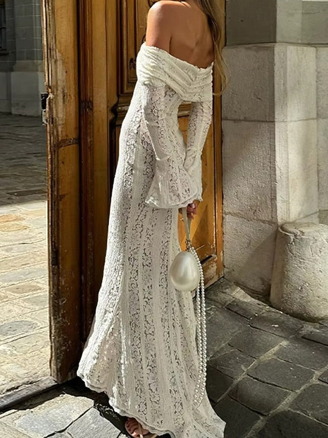 Women's Long Dress Maxi Dress Lace Dress Prom Dress Party