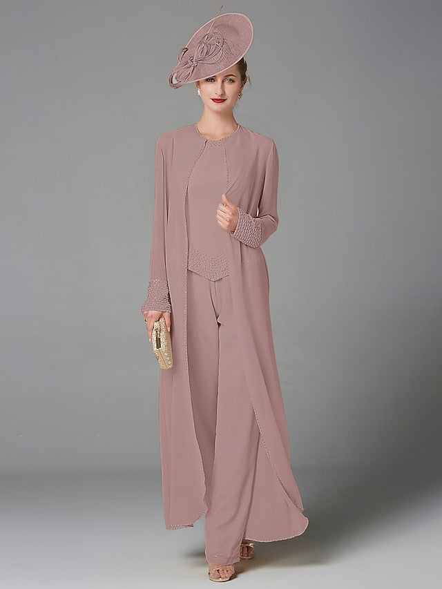 of Beach Bride the 3 Mother Wedding Formal Pantsuit Piece