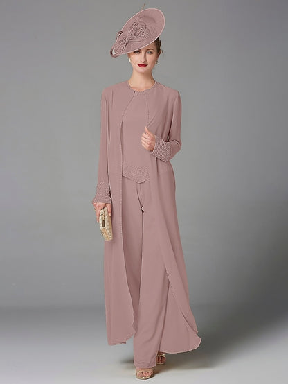 of Beach Bride the 3 Mother Wedding Formal Pantsuit Piece