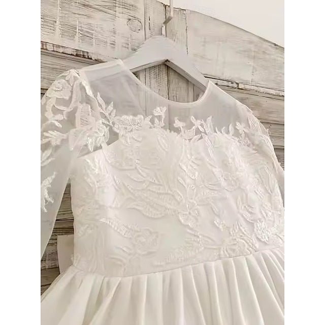 Party Communion Girls' Dress First Girl Flower