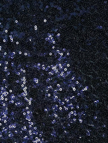 Sequined Red Dress Elegant A-Line Formal Black Gown Evening