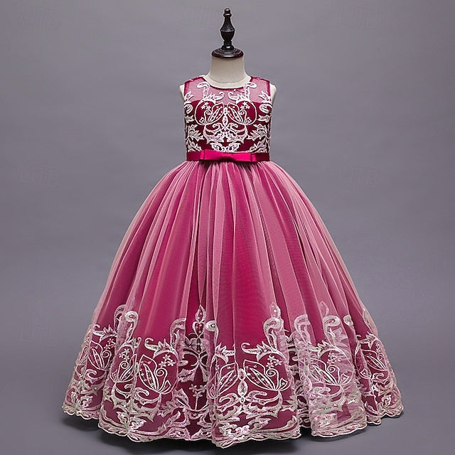 Girls' Dress Girl Flower Kid's Princess
