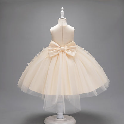 Dress Flower Party Kids Girl Butterfly Girls'
