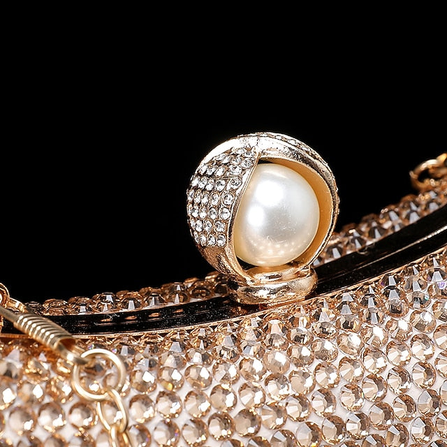 Women's Evening Luxury – Multicolor Clutch Crystal