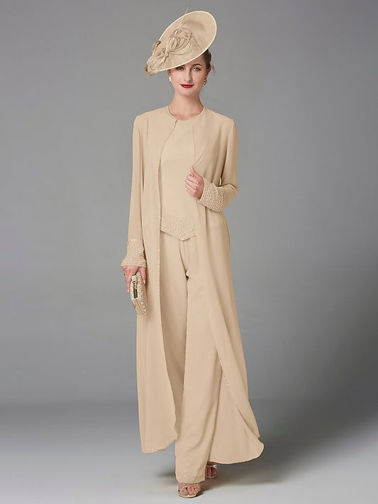 of Beach Bride the 3 Mother Wedding Formal Pantsuit Piece