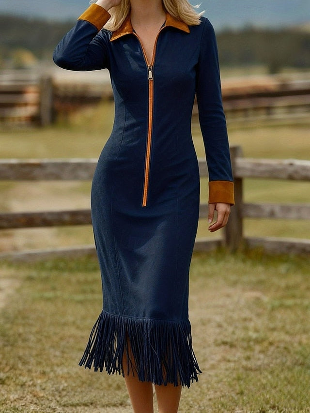 Women's Midi Dress Casual Dress Boho Dress Elegant Fashion