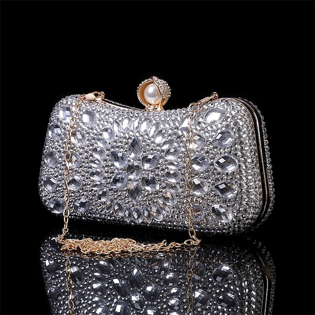 Women's Evening Luxury – Multicolor Clutch Crystal