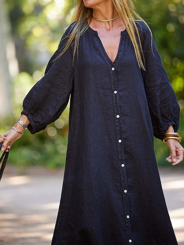 Women's Black White Gray Summer Spring Maxi Dress White