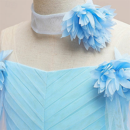 Girls' Princess Flower Girl Dress Kid's