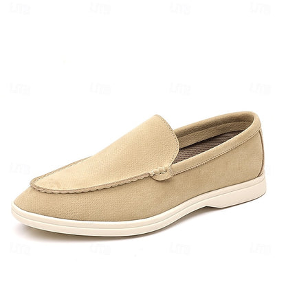 Loafers – Slip-On Faux Casual Blue Men's Light Breathable